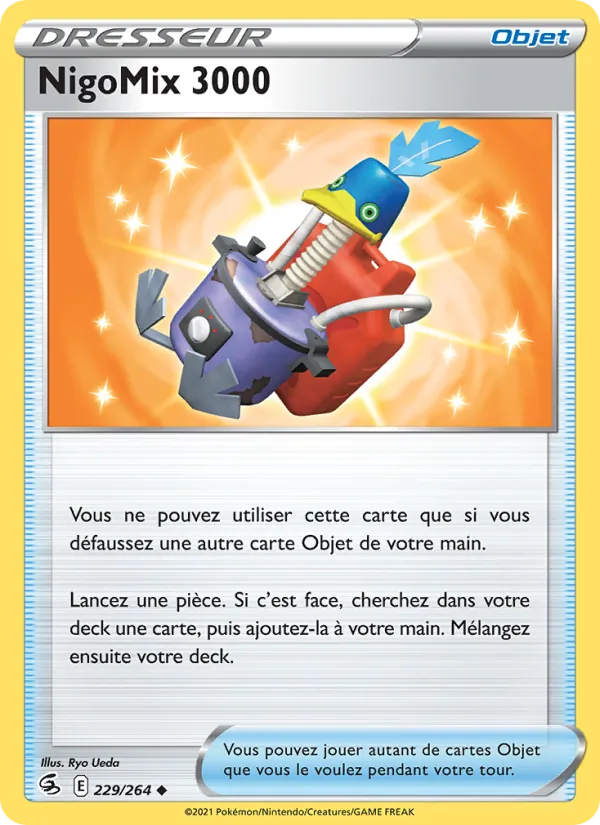 Carte Pokémon NigoMix 3000 de l'extension Poing de Fusion