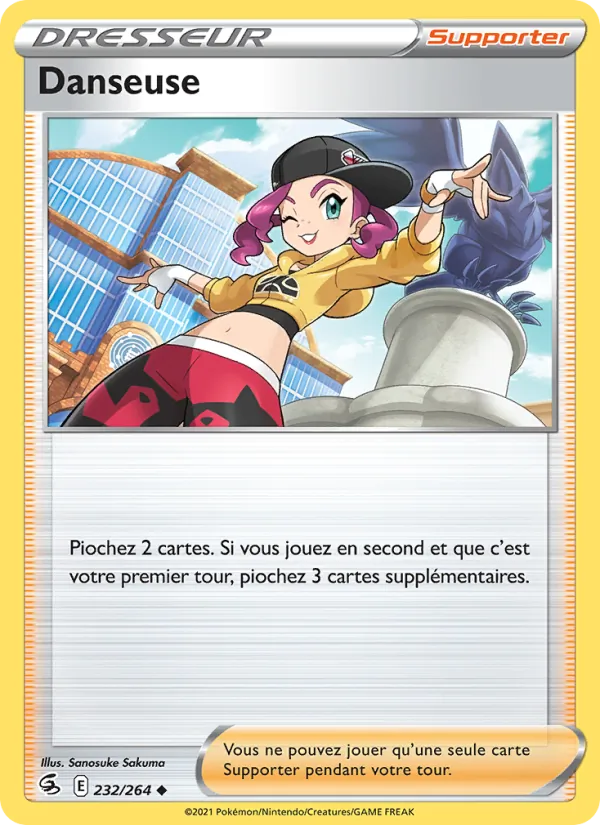 Carte Pokémon Danseuse de l'extension Poing de Fusion