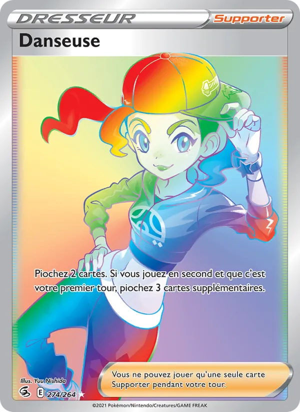 Carte Pokémon Danseuse de l'extension Poing de Fusion