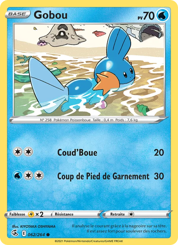 Carte Pokémon Gobou de l'extension Poing de Fusion