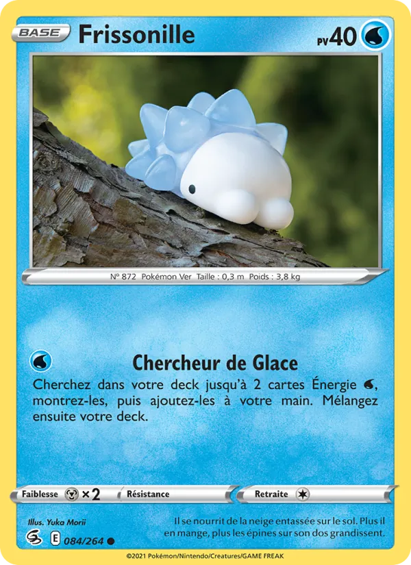 Carte Pokémon Frissonille de l'extension Poing de Fusion