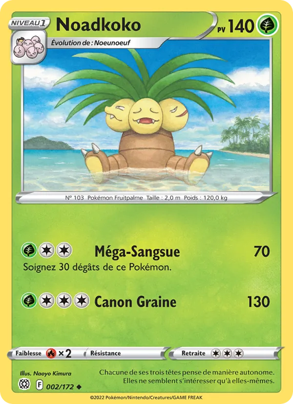 Carte Pokémon Noadkoko de l'extension Stars Étincelantes