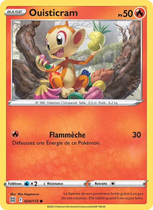 Carte Pokémon Ouisticram de l'extension Stars Étincelantes