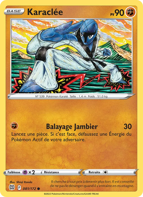 Carte Pokémon Karaclée de l'extension Stars Étincelantes