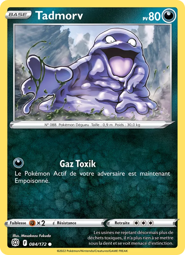 Carte Pokémon Tadmorv de l'extension Stars Étincelantes