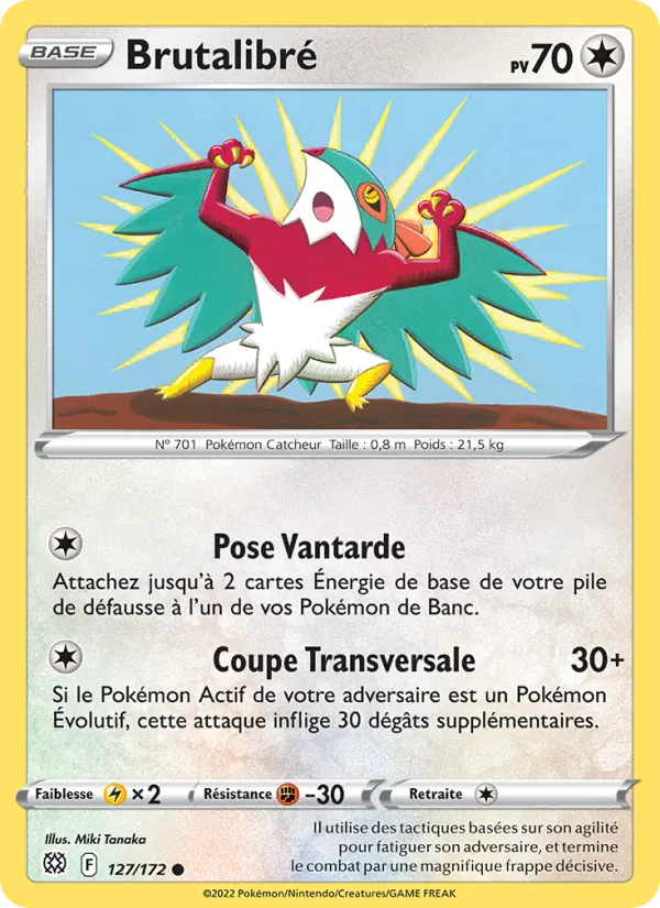 Carte Pokémon Brutalibré de l'extension Stars Étincelantes