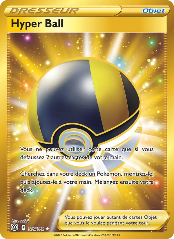 Carte Pokémon Hyper Ball de l'extension Stars Étincelantes