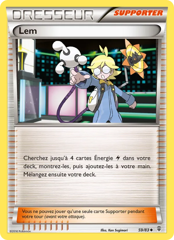 Carte Pokémon Lem de l'extension Générations