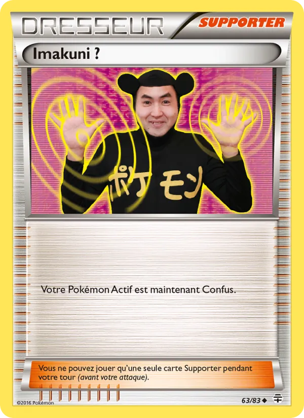 Carte Pokémon Imakuni ? de l'extension Générations