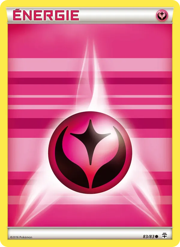 Carte Pokémon Énergie Fairy de base de l'extension Générations