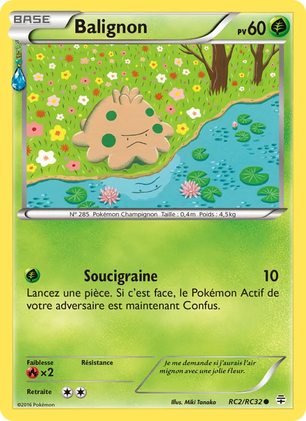 Carte Pokémon Balignon de l'extension Générations