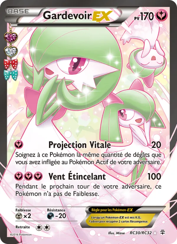 Carte Pokémon Gardevoir-EX de l'extension Générations