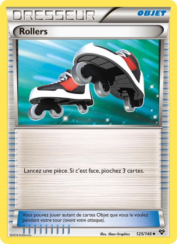 Carte Pokémon Rollers de l'extension XY