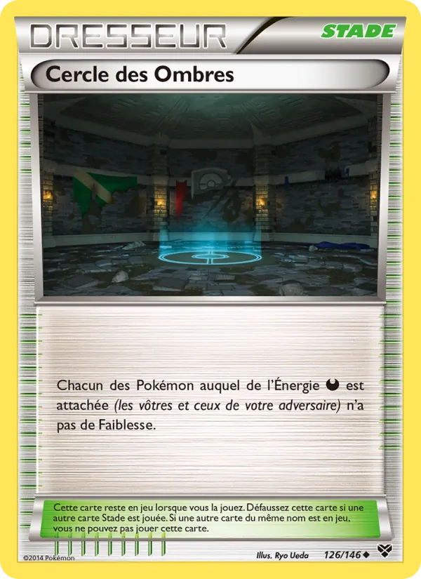 Carte Pokémon Cercle des Ombres de l'extension XY