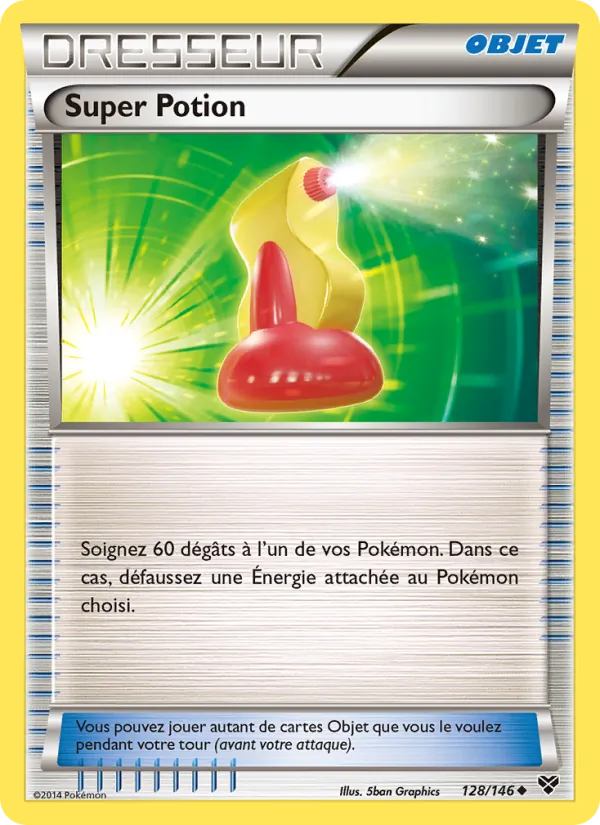 Carte Pokémon Super Potion de l'extension XY