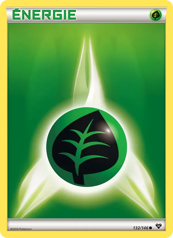 Carte Pokémon Énergie Plante de l'extension XY