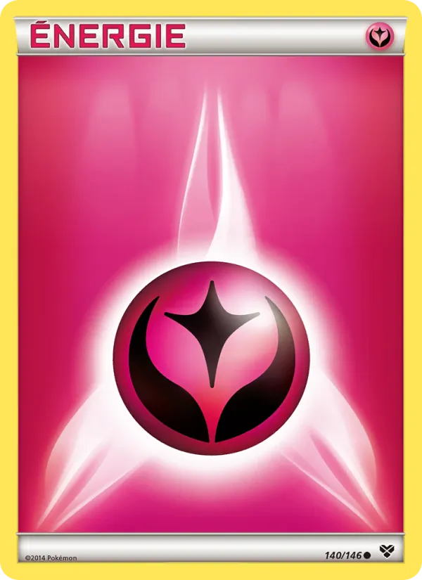 Carte Pokémon Énergie Fée de l'extension XY