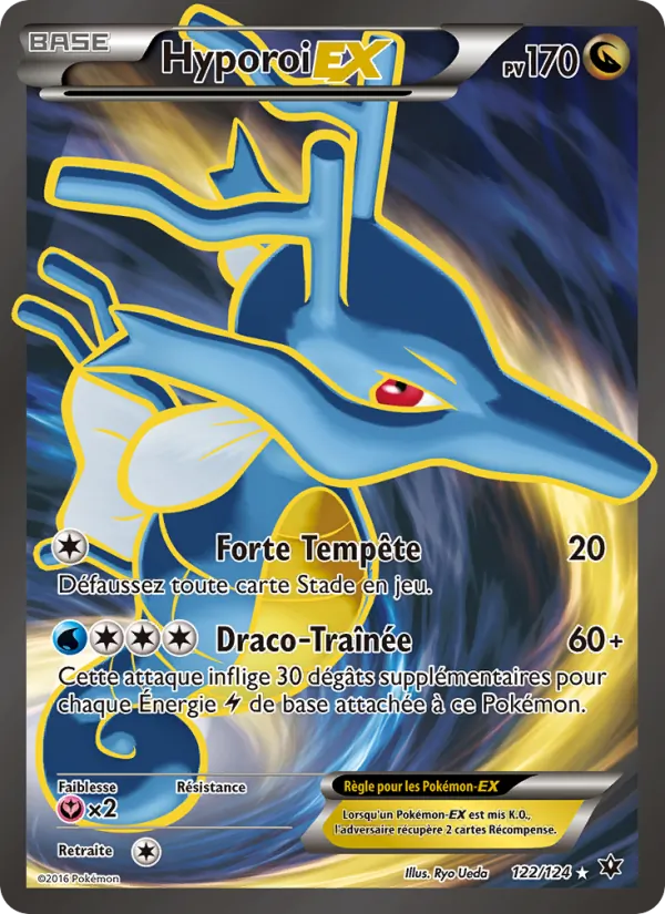 Carte Pokémon Hyporoi EX de l'extension Impact des Destins