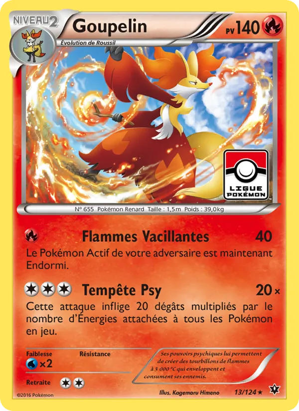 Carte Pokémon Goupelin de l'extension Impact des Destins