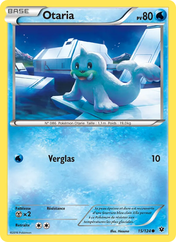 Carte Pokémon Otaria de l'extension Impact des Destins