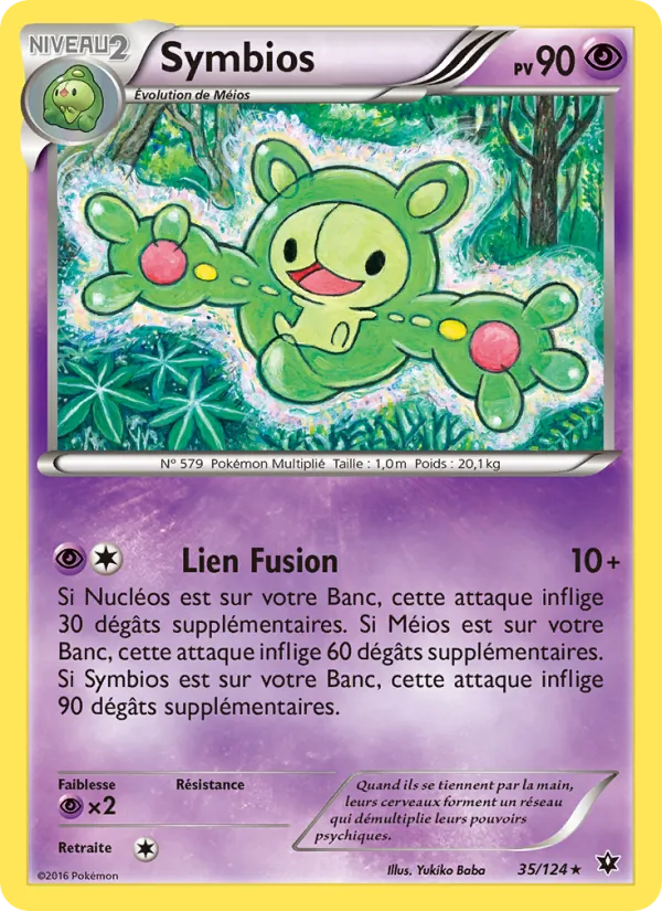 Carte Pokémon Symbios de l'extension Impact des Destins