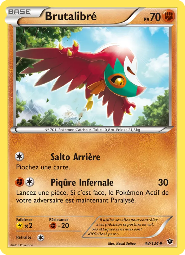 Carte Pokémon Brutalibré de l'extension Impact des Destins