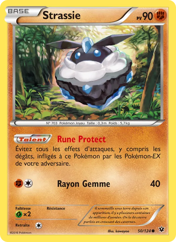 Carte Pokémon Strassie de l'extension Impact des Destins
