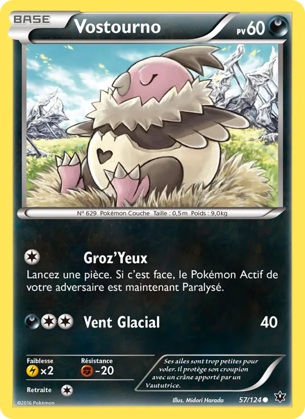 Carte Pokémon Vostourno de l'extension Impact des Destins