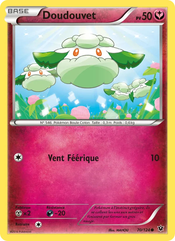 Carte Pokémon Doudouvet de l'extension Impact des Destins