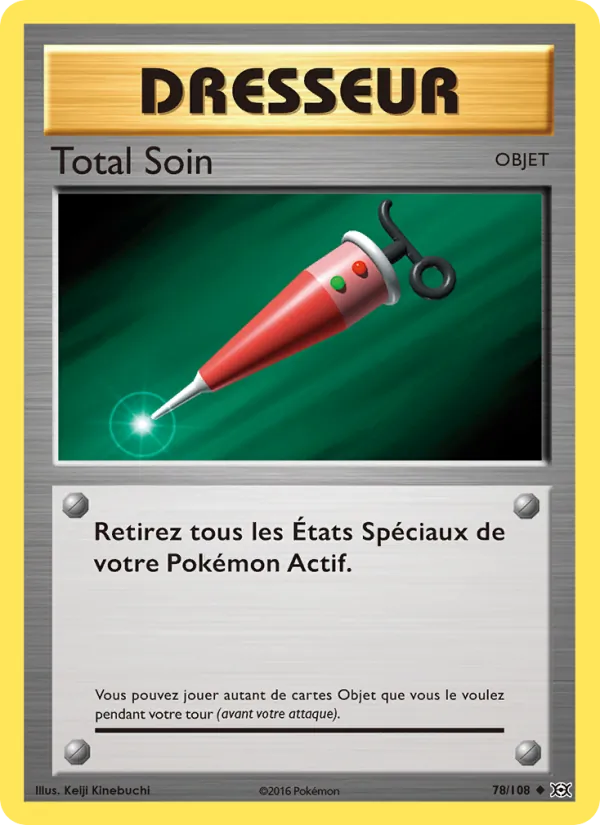 Carte Pokémon Total Soin de l'extension Évolutions