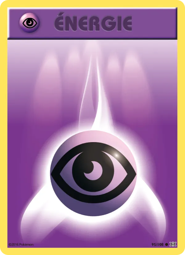 Carte Pokémon Énergie Psy de l'extension Évolutions