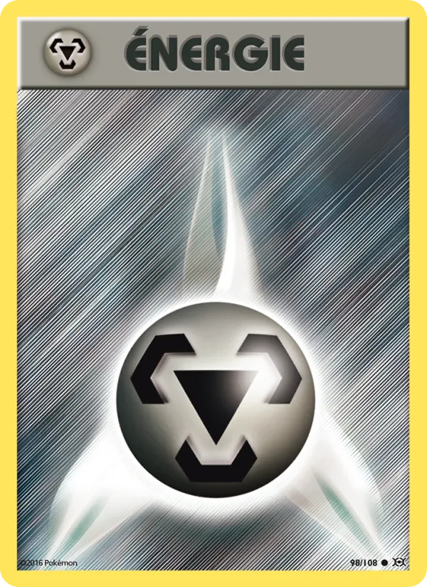 Carte Pokémon Énergie Métal de l'extension Évolutions