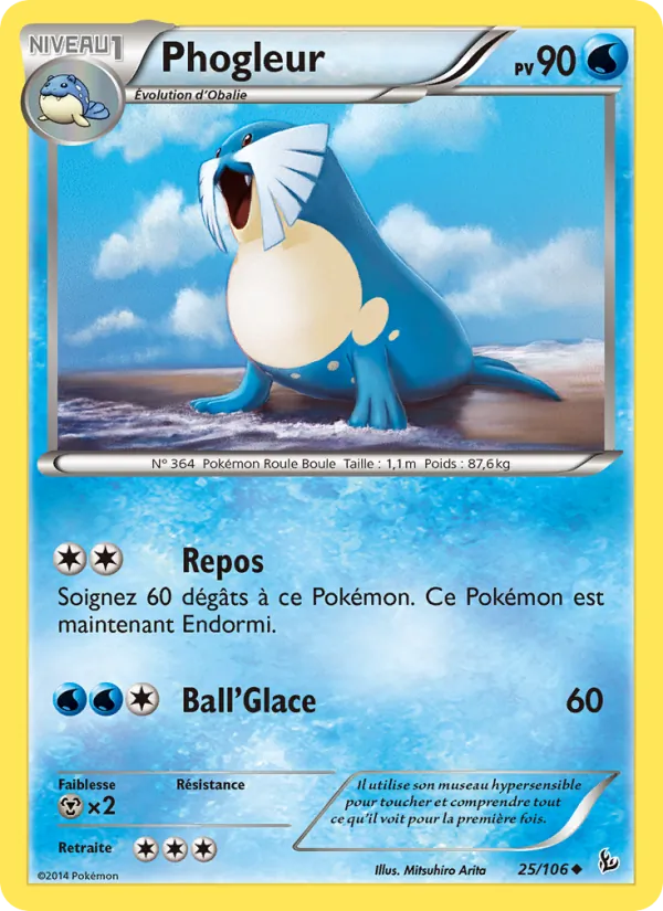 Carte Pokémon Phogleur de l'extension Étincelles