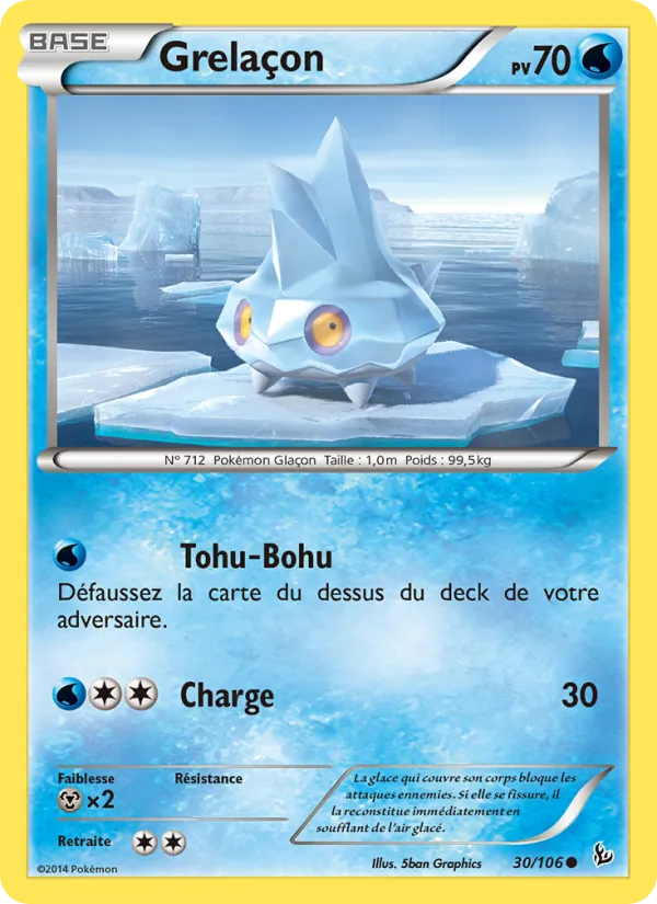 Carte Pokémon Grelaçon de l'extension Étincelles