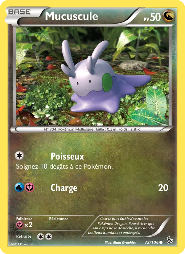 Carte Pokémon Mucuscule de l'extension Étincelles
