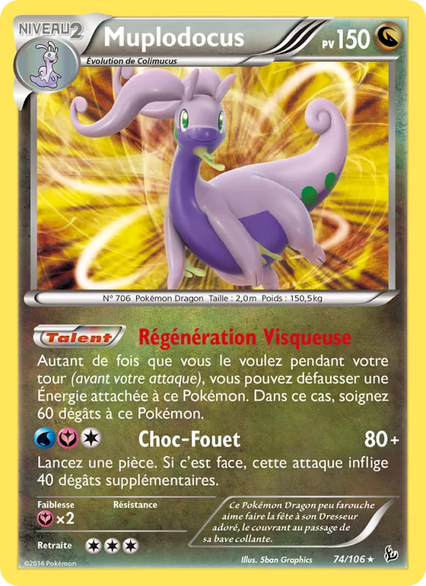Carte Pokémon Muplodocus de l'extension Étincelles