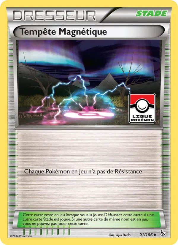 Carte Pokémon Tempête Magnétique de l'extension Étincelles