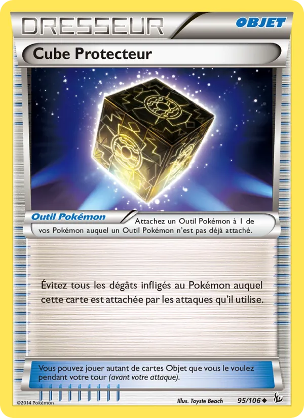 Carte Pokémon Cube Protecteur de l'extension Étincelles