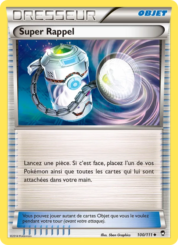 Carte Pokémon Super Rappel de l'extension Poings Furieux
