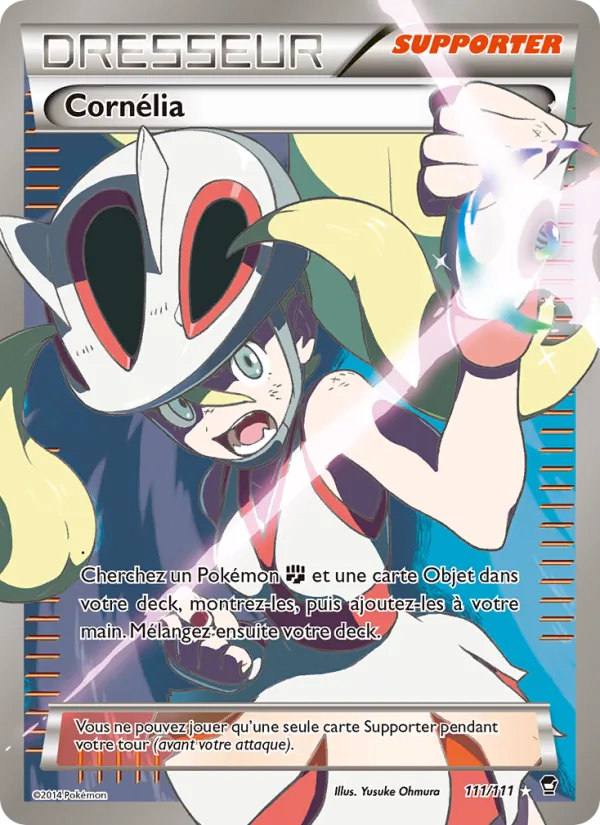 Carte Pokémon Cornélia de l'extension Poings Furieux