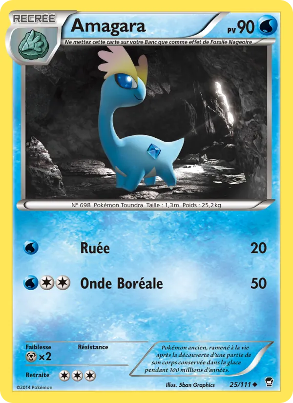 Carte Pokémon Amagara de l'extension Poings Furieux