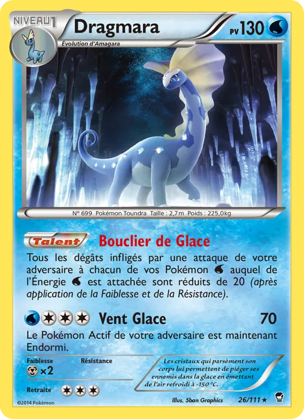 Carte Pokémon Dragmara de l'extension Poings Furieux