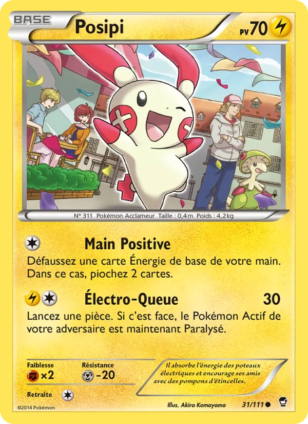 Carte Pokémon Posipi de l'extension Poings Furieux