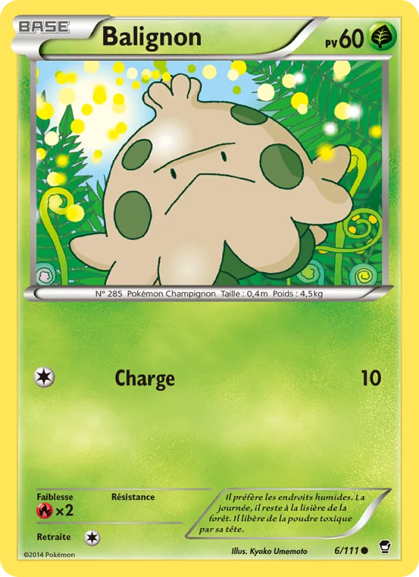 Carte Pokémon Balignon de l'extension Poings Furieux