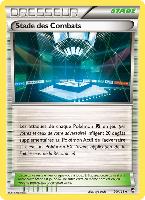 Carte Pokémon Stade des Combats de l'extension Poings Furieux