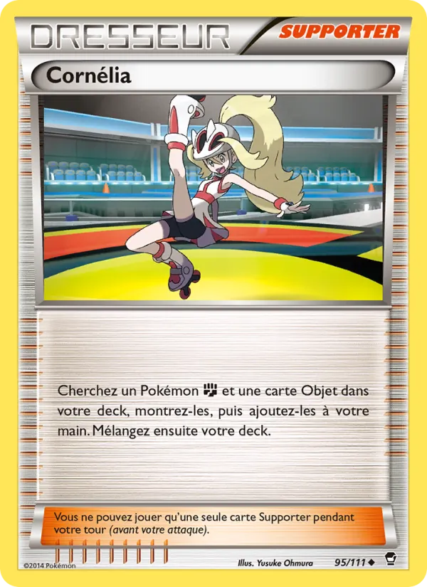 Carte Pokémon Cornélia de l'extension Poings Furieux