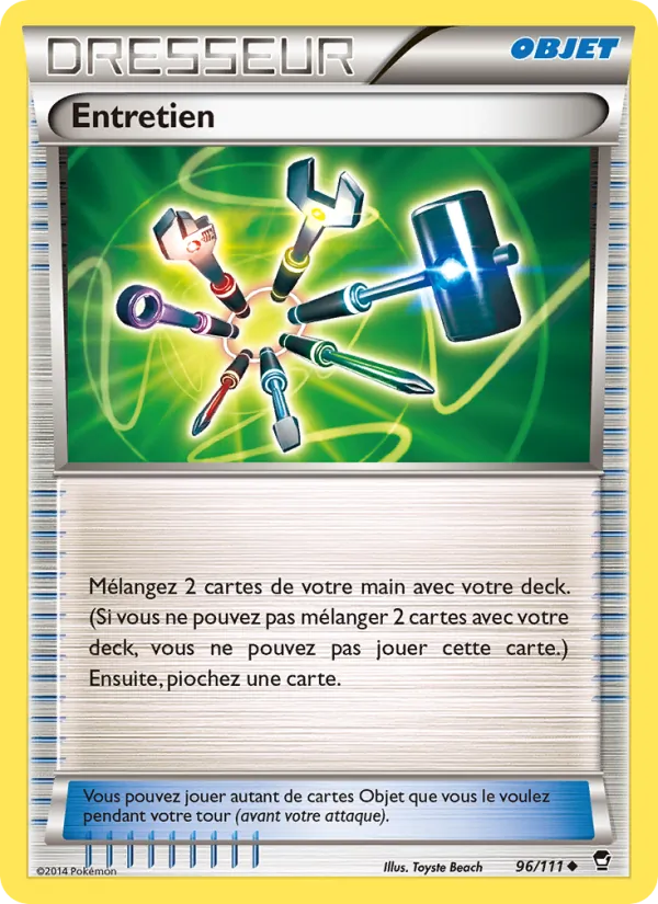 Carte Pokémon Entretien de l'extension Poings Furieux
