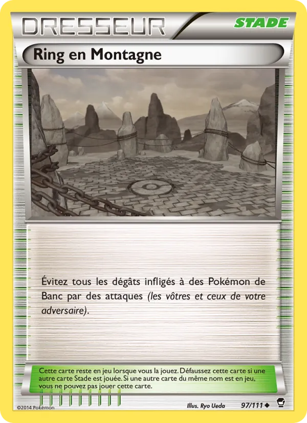 Carte Pokémon Ring en Montagne de l'extension Poings Furieux