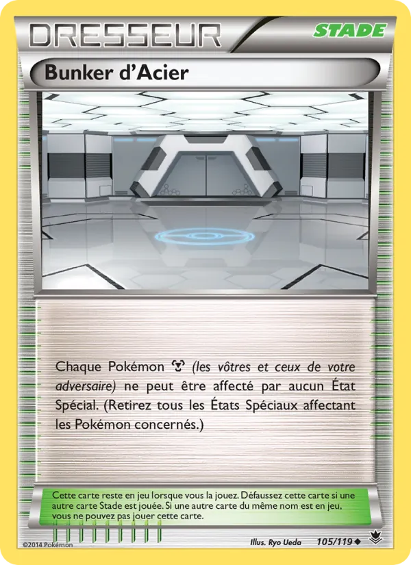 Carte Pokémon Bunker d'Acier de l'extension Vigueur Spectrale