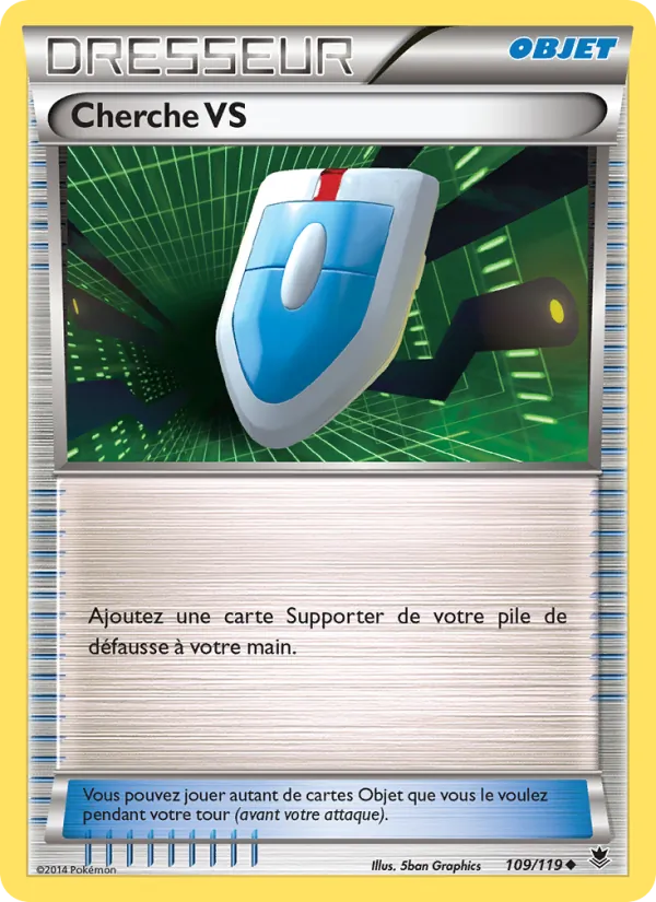 Carte Pokémon Cherche VS de l'extension Vigueur Spectrale